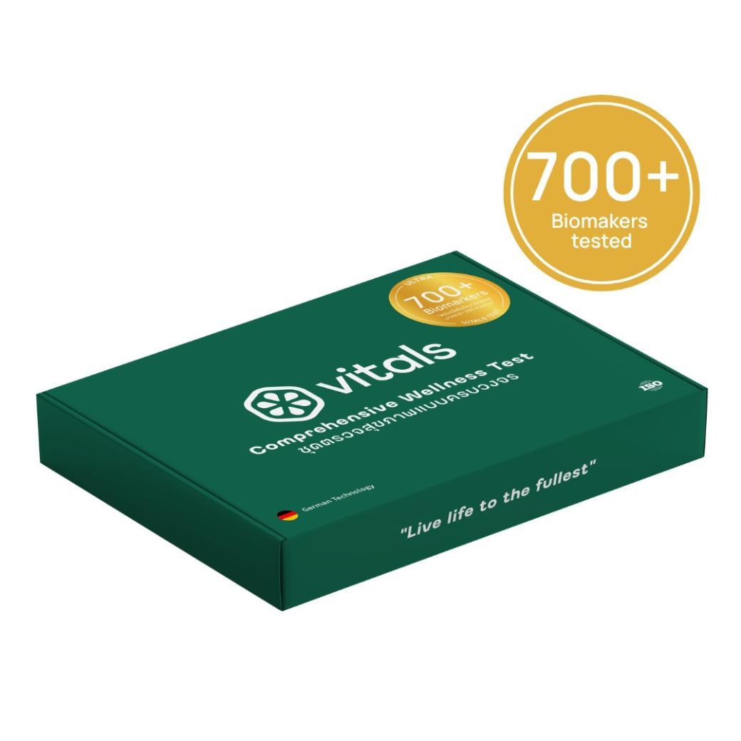 Vitals Ultra Wellness Test – 700+ Biomarkers | Full-Body Nutritional & Metabolic Analysis